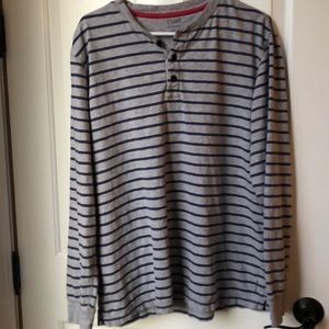 Chaps long sleeve henley